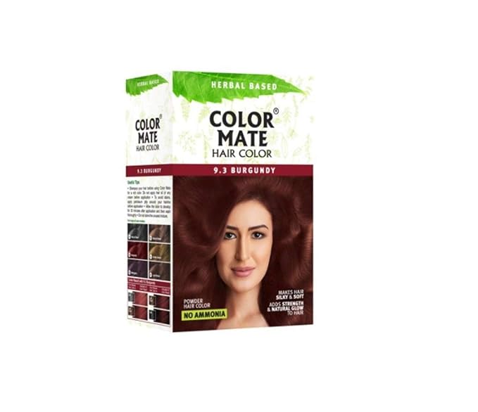 Buy Color Mate Hair Color Powder - Burgundy 9.3 online usa [ USA ] 